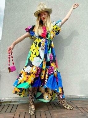 Christopher John Rogers | Dresses | Christopher John Rogers Hole Punch Dress  | Poshmark